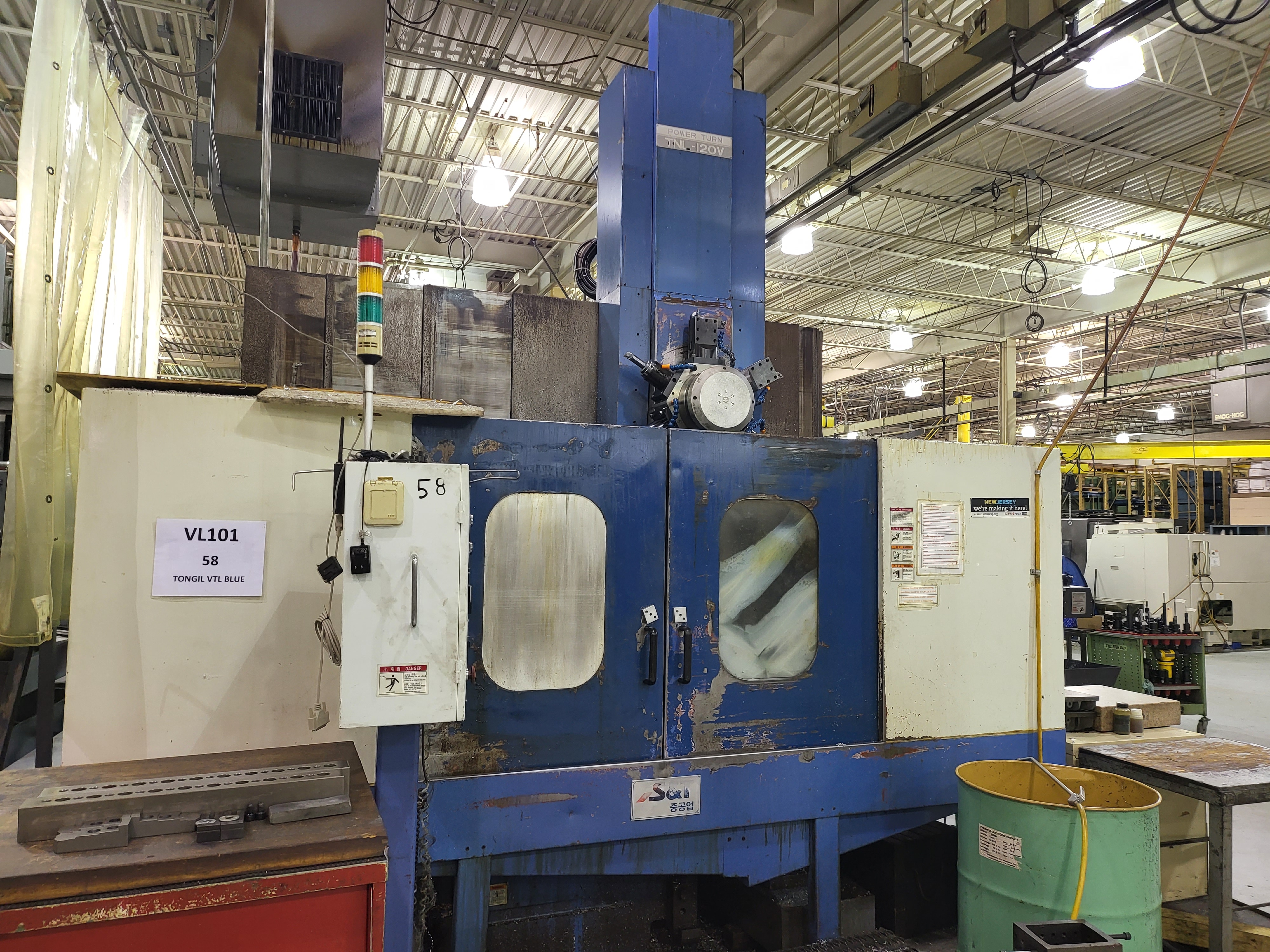 大人気新品をすべて Dynamics T & S TNL-120V (#4420) Lathe Turret Vertical ヴァイスシュヴァルツ
